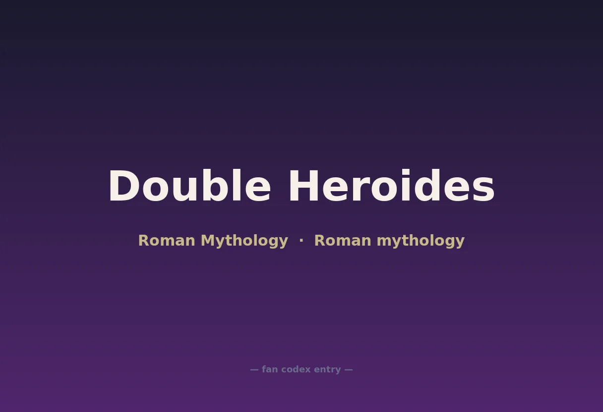 Double Heroides