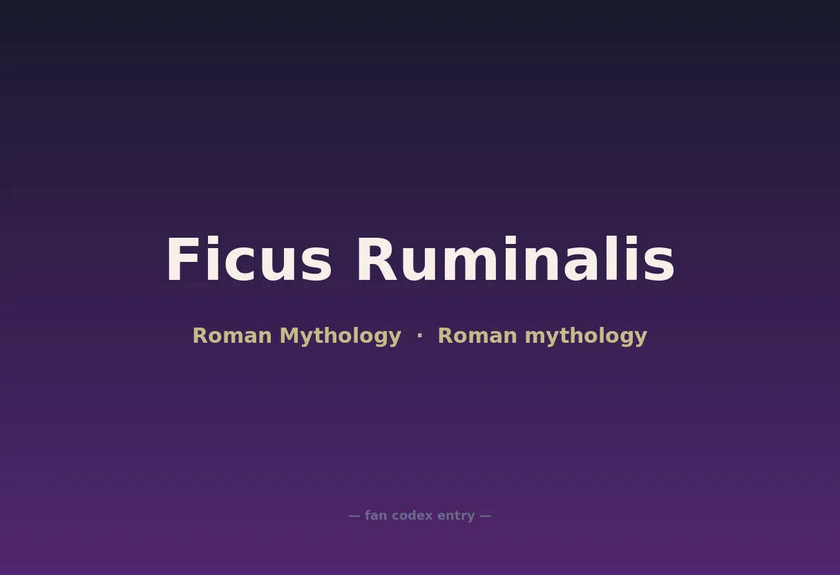 Ficus Ruminalis