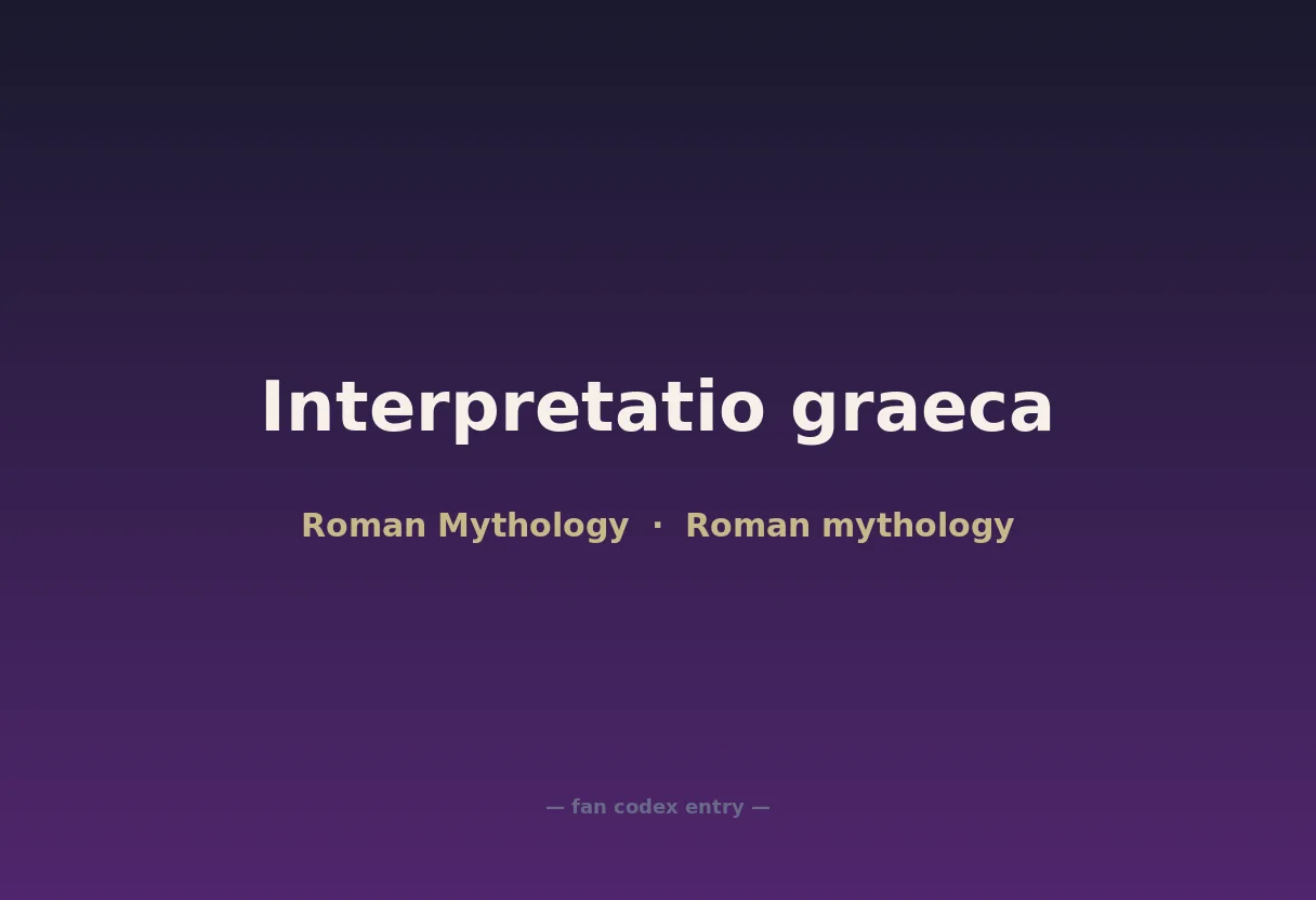Interpretatio graeca