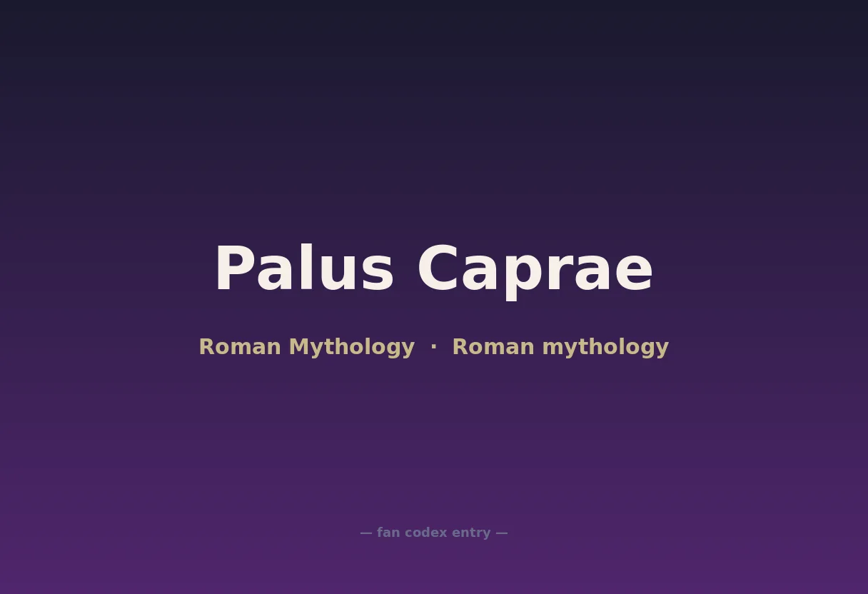 Palus Caprae